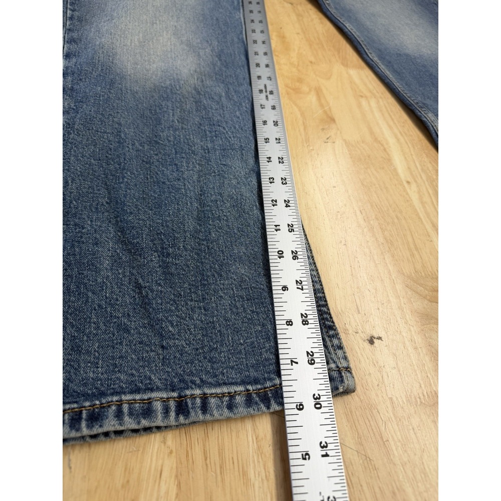 Levis 514 Straight‎ Fit Jeans Stretch Color Rinsed Blue 005141493 Men's 40x30 - Picture 14 of 14